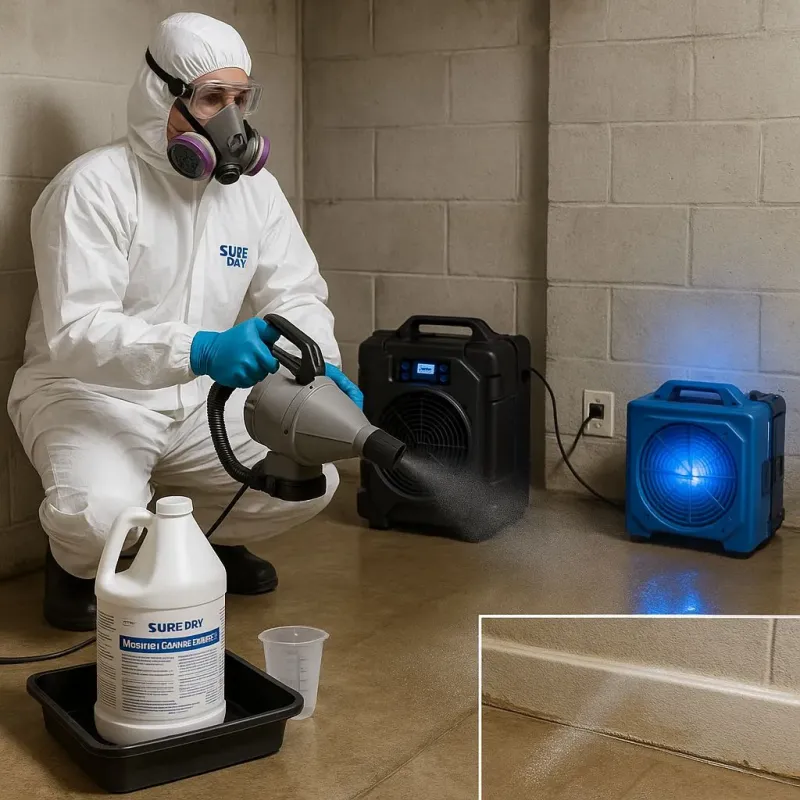 Sanitization and Odor Removal process in Pella, IA