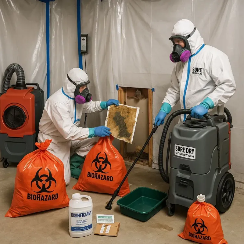 Contaminated Water Handling Protocols process in Pella, IA