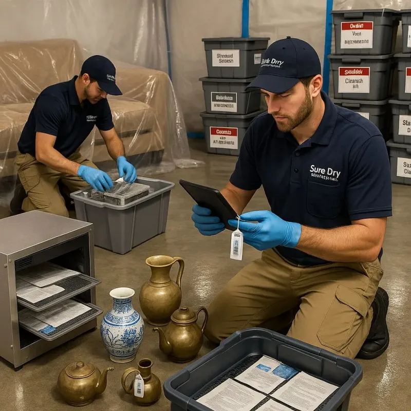 Content Protection and Restoration process in Pella, IA