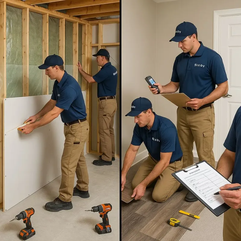 Repairs and Reconstruction process in Pella, IA