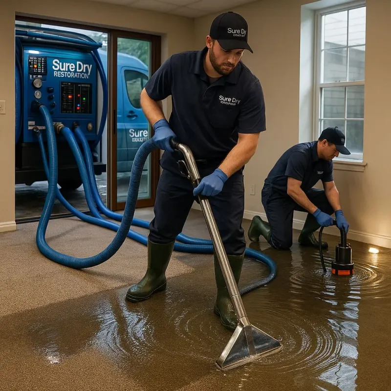 Water Extraction and Removal process in Pella, IA